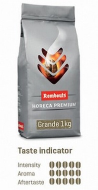 картинка Кофе Rombouts Grande, зерновой кофе (1000 гр) от интернет магазина
