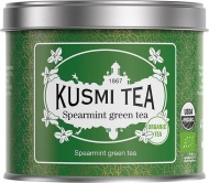 картинка Зеленый чай Spearmint Green (Зеленый чай с мятой) банка (100 гр) интернет магазин являющийся официальным дистрибьютором в России 