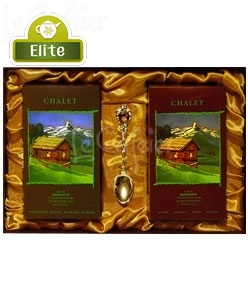 картинка Badilatti Шале (зерно), Шале (молотый), подарочный набор  (2 х 250 гр) от интернет магазина