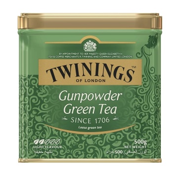 картинка Зеленый чай Twinings Gunpowder Green Tea, банка (500 гр) от интернет магазина