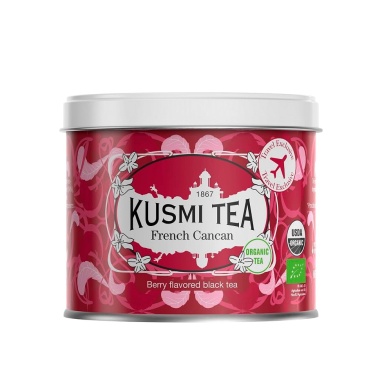 картинка Kusmi Tea French CanCan / Черный чай с красными ягодами, банка (100 гр) от интернет магазина