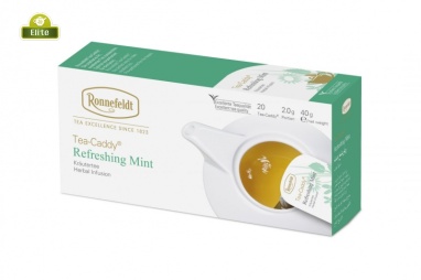 картинка Травяной чай Ronnefeldt Refreshing Mint / Освежающая мята, саше на чайник (Tea-Caddy) (20 пак.) от интернет магазина