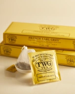 картинка Черный чай TWG Tea French Earl Grey / Французский Эрл Грей (2,5 г х 15 пак.) интернет магазин являющийся официальным дистрибьютором в России 